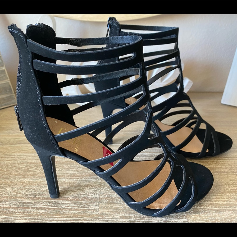 Material Girl Black Heels